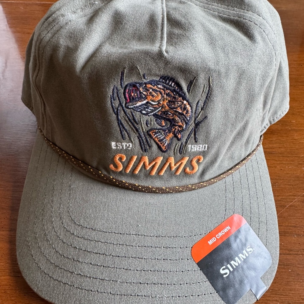 Simms Double Haul Rope Cap